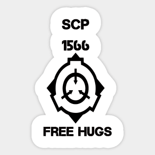 SCP free hugs 1566 Sticker